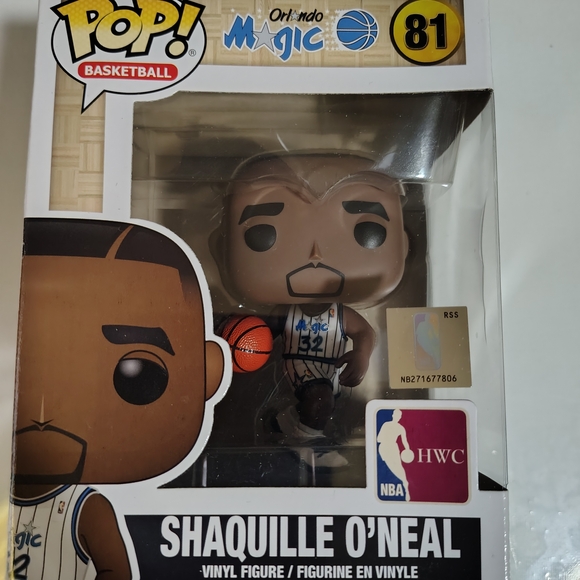 Funko Other - Funko Pop! Basketball Shaquille O'Neal (Orlando Magic) #81 - White/Blue